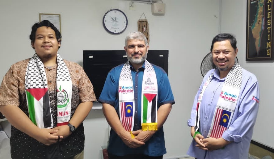 الهيئة تزور جمعية أمان فلسطين الماليزية