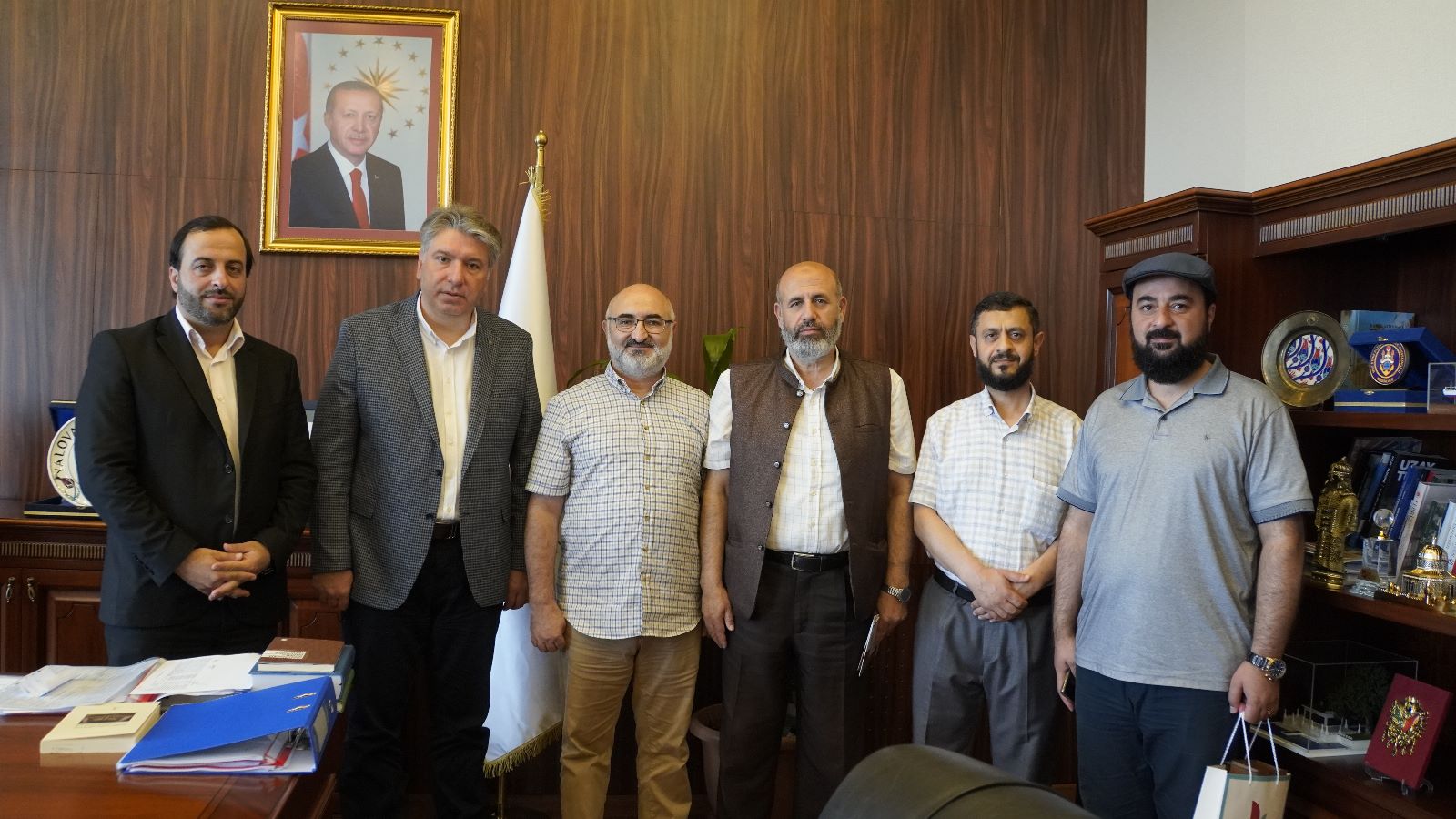 هيئة علماء فلسطين في زيارة لجامعة يالوفا التركية