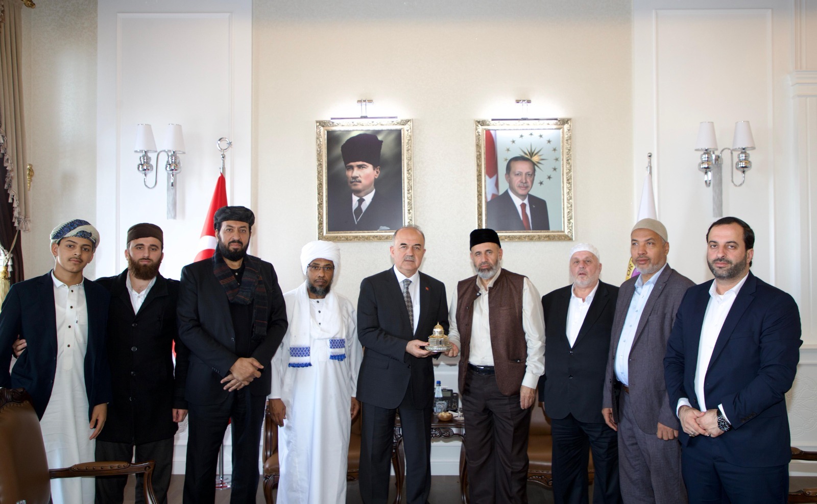 هيئة علماء فلسطين تزور مدن سامسون وأوردو التركية