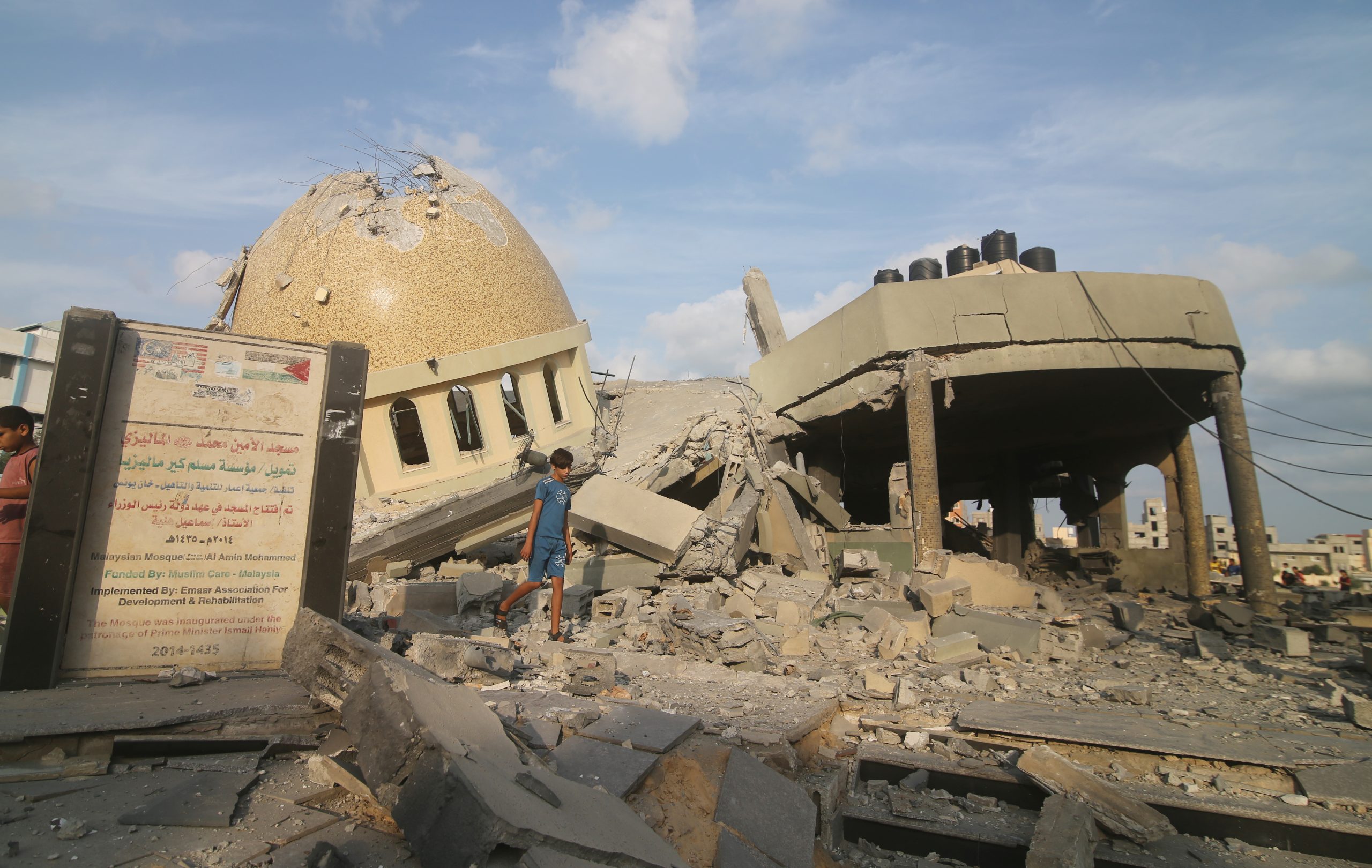 تقرير أوّليّ عن المساجد التي دمرها الاحتلال أثناء (طوفان الأقصى) وقائمة أوّليّة بأسمائها