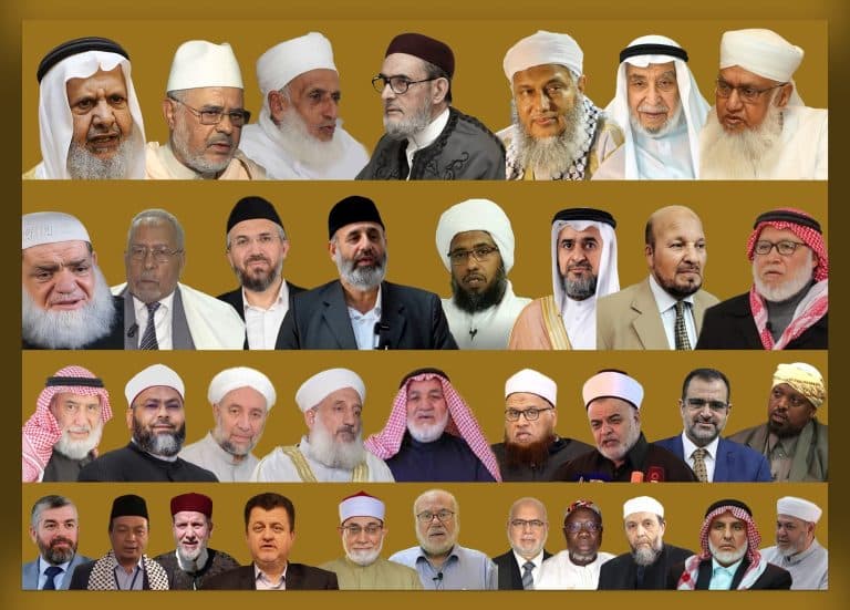 بعض الموقعين على ميثاق طوفان الأقصى